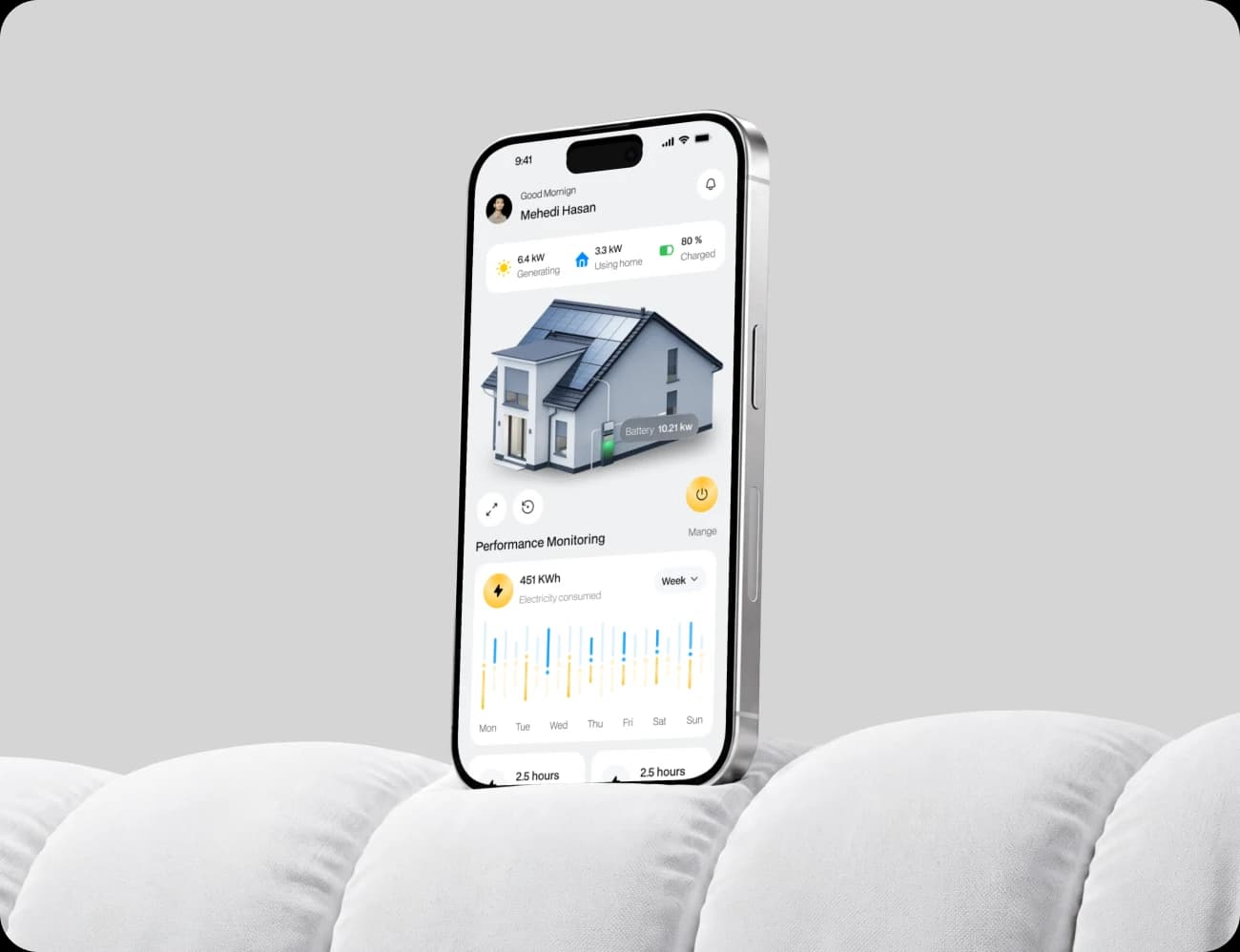 Voltura — Intelligent Home Energy Control & Monitoring App