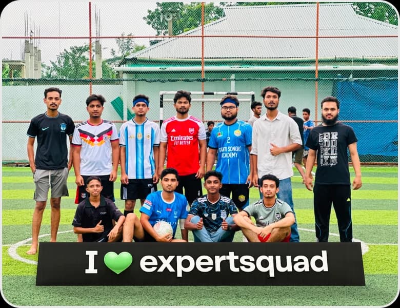 Creative workspace of Expert Squad's design and development team